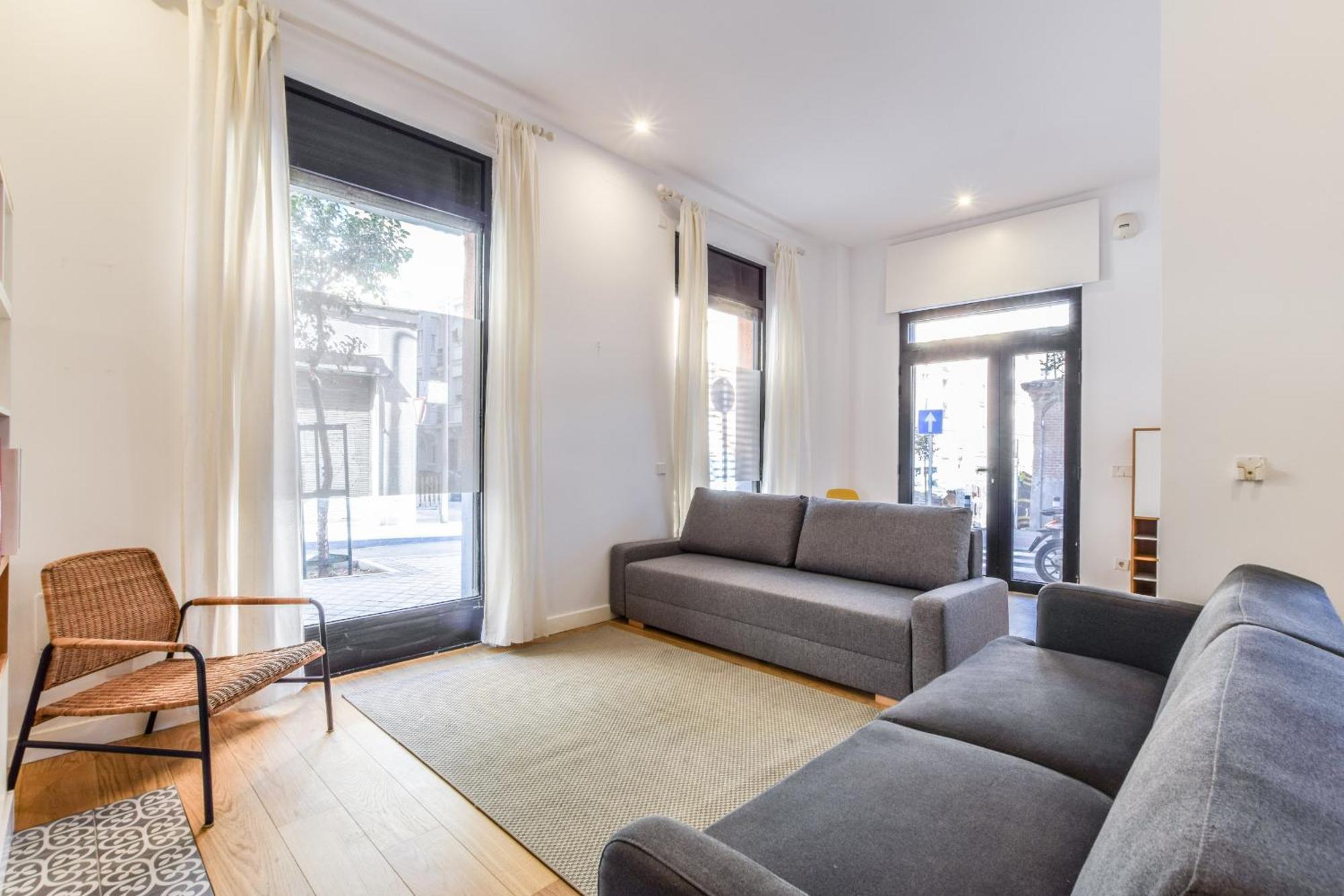 Loft Exclusivo Reformado De Diseno Alquiler Temporal Apartment Madrid Luaran gambar
