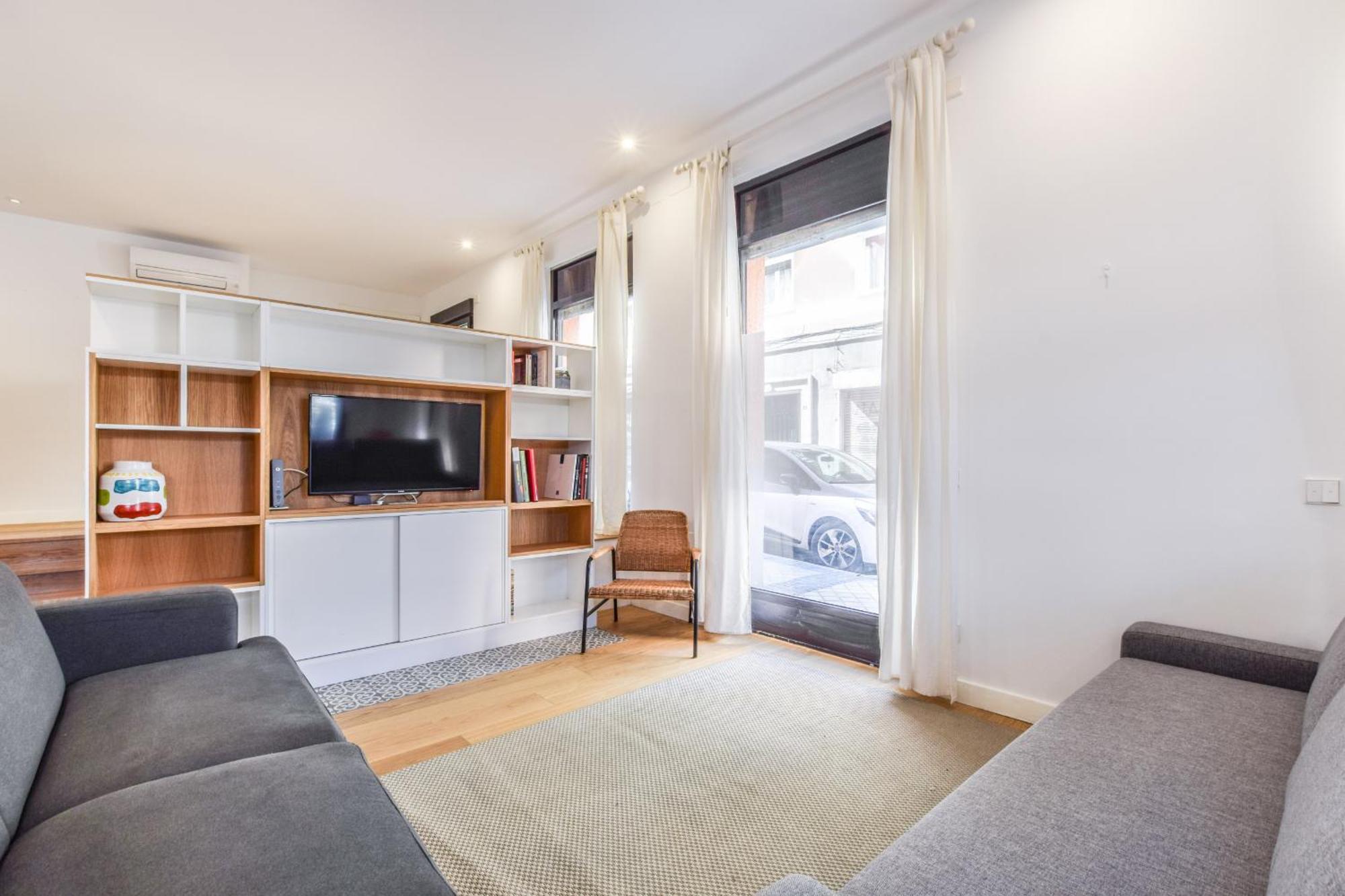 Loft Exclusivo Reformado De Diseno Alquiler Temporal Apartment Madrid Luaran gambar