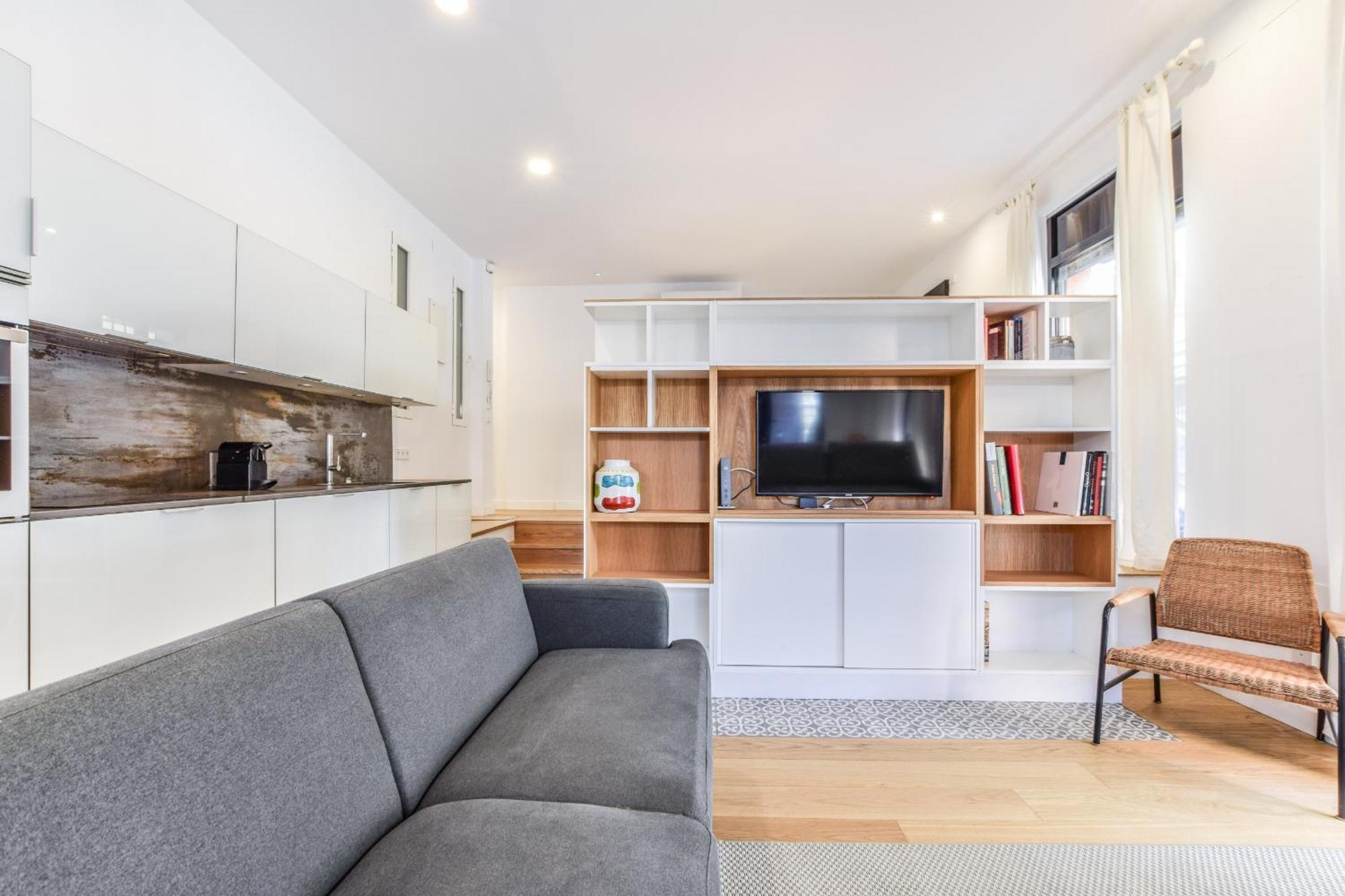 Loft Exclusivo Reformado De Diseno Alquiler Temporal Apartment Madrid Luaran gambar
